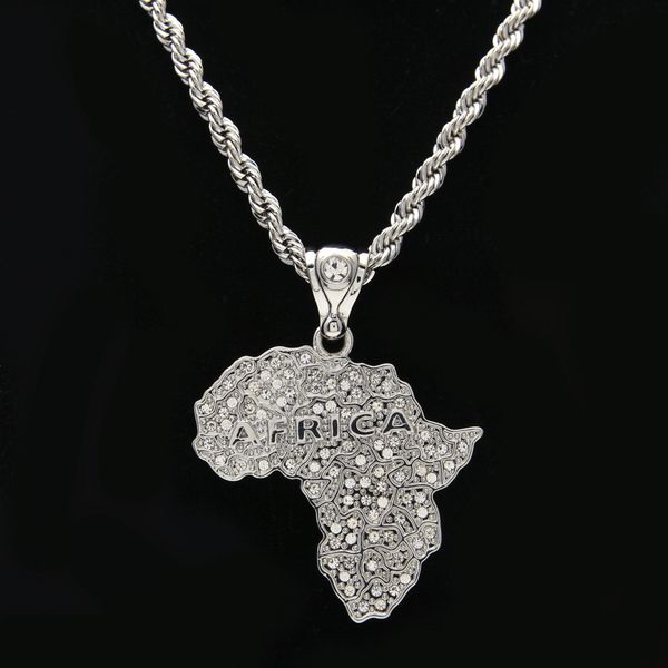 new arrival silver gold punk hip hop africa map pendant necklace with rope 6mm rope chain for men women
new arrival silver gold punk hip hop africa map pendant necklace with rope 6mm rope chain for men women