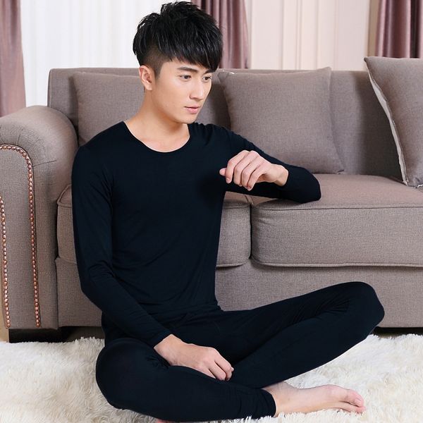 thermal men's modal underwear set warm underwear and autumn clothes clothes autumn pants cotton sweater cold-proof ultra-thin, Black;white
thermal men's modal underwear set warm underwear and autumn clothes clothes autumn pants cotton sweater cold-proof ultra-thin, Black;white