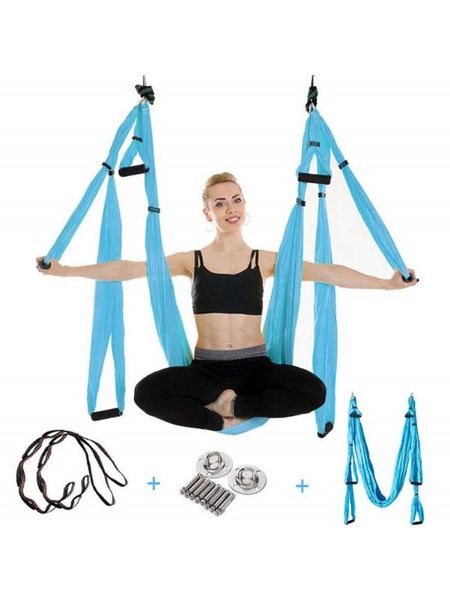 aerial yoga качели set йога гамак sling kit с удлинительными ремнями и карабином и другими аксессуарами для начинающих
aerial yoga качели set йога гамак sling kit с удлинительными ремнями и карабином и другими аксессуарами для начинающих