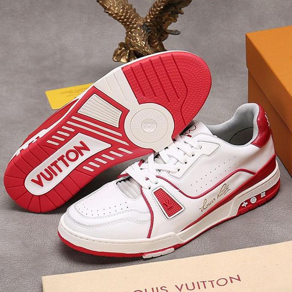 men shoes sneakers luxury quality casual shoes for men leather sneakers with dust bag and original box mens shoes fashion 698 drop shipping
men shoes sneakers luxury quality casual shoes for men leather sneakers with dust bag and original box mens shoes fashion 698 drop shipping