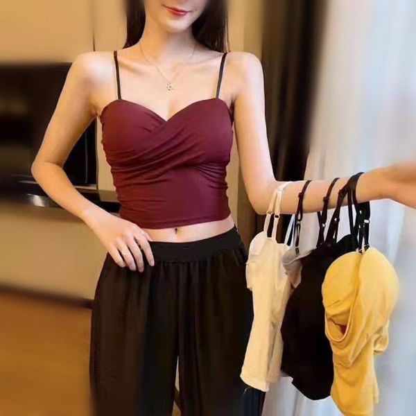 2020 new summer camisole 4 colors tank vests ladies women underwear female girl camis cotton fashion, White
2020 new summer camisole 4 colors tank vests ladies women underwear female girl camis cotton fashion, White