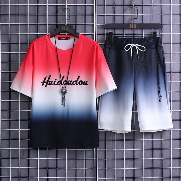 men's tracksuits fashion mens tracksuit summer casual harajuku men shorts sets patchwork t shirt sweatpants male track suit streetwear, Gray
men's tracksuits fashion mens tracksuit summer casual harajuku men shorts sets patchwork t shirt sweatpants male track suit streetwear, Gray