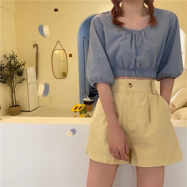women's blouses & shirts casual loose lazy lantern sleeve shirt ulzzang japanese kawaii vintage female korean harajuku clothes for wome, White
women's blouses & shirts casual loose lazy lantern sleeve shirt ulzzang japanese kawaii vintage female korean harajuku clothes for wome, White