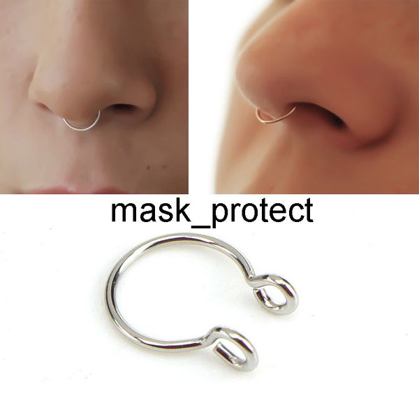 stainless steel fake without holes nail nasal septum personalized puncture jewelry hole u-shaped nose ring, Silver
stainless steel fake without holes nail nasal septum personalized puncture jewelry hole u-shaped nose ring, Silver