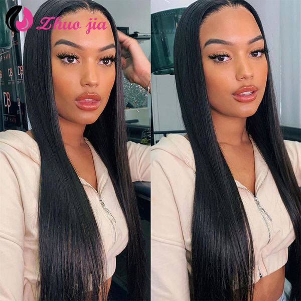 ZHUO JIA Straight Human Hair Wig Brazilian Hair Wigs Pre Plucked 13x4 Lace Front Wig Remy Human Hair Wigs For Women, Medium brown
ZHUO JIA Straight Human Hair Wig Brazilian Hair Wigs Pre Plucked 13x4 Lace Front Wig Remy Human Hair Wigs For Women, Medium brown