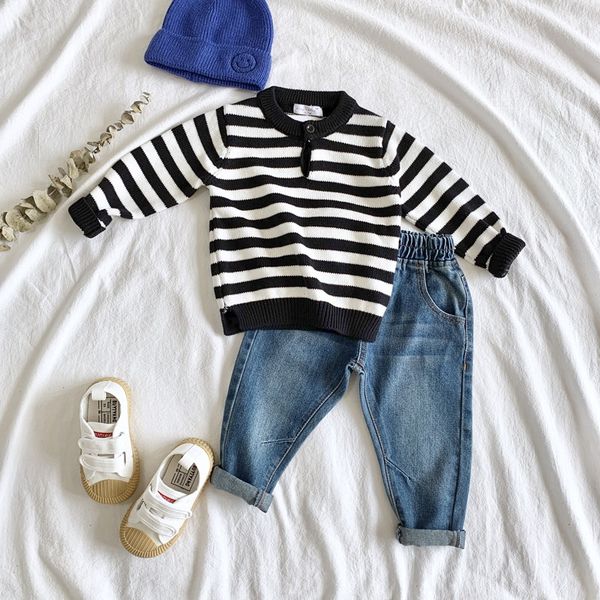 jkory special offer virgilkids korean style children's black and white horizontal children special offer virgilkids korean style childr, Blue 
jkory special offer virgilkids korean style children's black and white horizontal children special offer virgilkids korean style childr, Blue