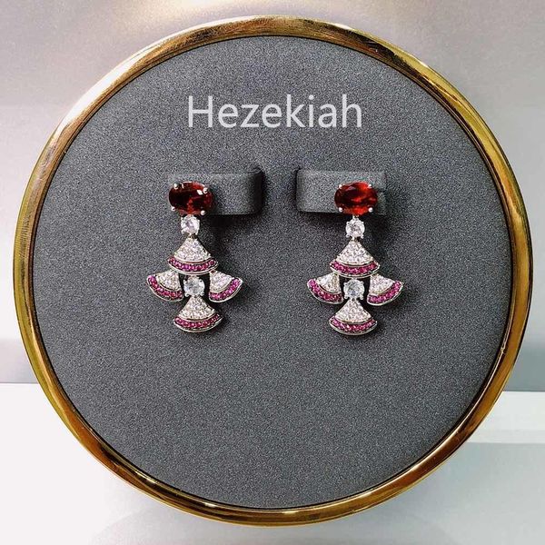 hezekiah s925 sterling silver fan earrings aristocratic temperament ladies earrings prom party red zircon eardrop, Golden
hezekiah s925 sterling silver fan earrings aristocratic temperament ladies earrings prom party red zircon eardrop, Golden