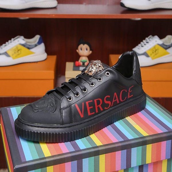 new1 fashion men's shoes wild sports shoes casual outdoor pattern comfortable travel shoes original box packaging fast delivery, Black
new1 fashion men's shoes wild sports shoes casual outdoor pattern comfortable travel shoes original box packaging fast delivery, Black