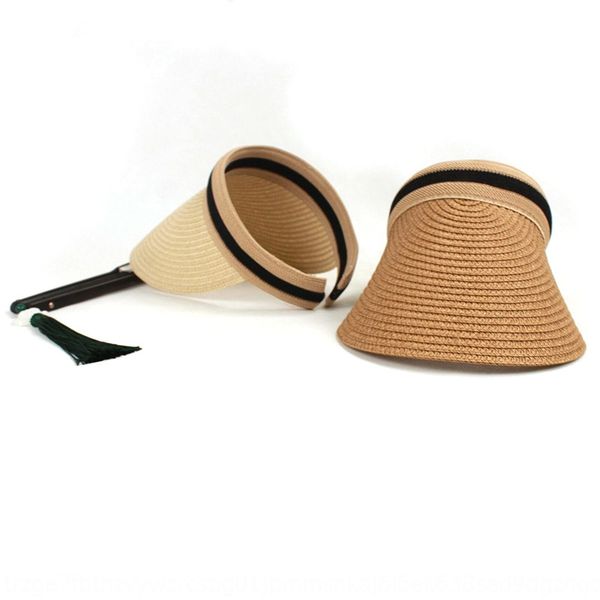 2019 korean new female empty straw sunscreen straw sunscreen hat solid color outdoor mountaineering sun-proof hat, Blue;gray
2019 korean new female empty straw sunscreen straw sunscreen hat solid color outdoor mountaineering sun-proof hat, Blue;gray