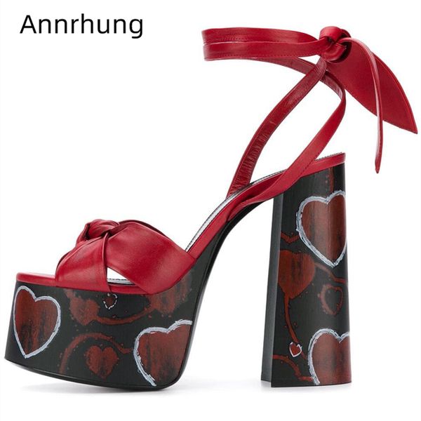 printed flower sweet love-heart sandals women ankle wrap chunky heel big bow open toe platform runway shoes woman, Black
printed flower sweet love-heart sandals women ankle wrap chunky heel big bow open toe platform runway shoes woman, Black