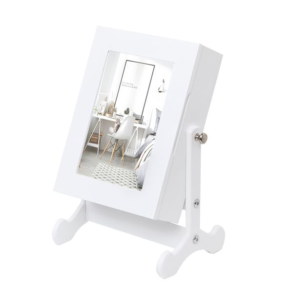 12 inch make up mirrored jewelry cabinet armoire wooden mini table tilting jewelry organizer us stock
12 inch make up mirrored jewelry cabinet armoire wooden mini table tilting jewelry organizer us stock