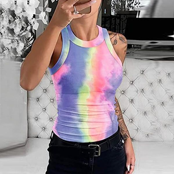 tie dye printed sleeveless women skinny fashion summer streetwear ladies casual tees mini vest q4l3, White
tie dye printed sleeveless women skinny fashion summer streetwear ladies casual tees mini vest q4l3, White