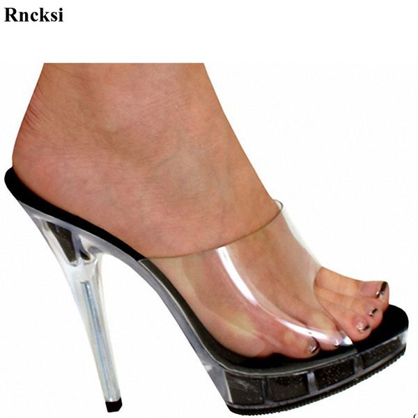 rncksi new flash crystal thin heels big size slippers 13cm high heels novelty cross dressing 5 inches women's shoes, Black
rncksi new flash crystal thin heels big size slippers 13cm high heels novelty cross dressing 5 inches women's shoes, Black