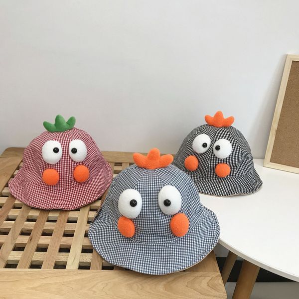 children's cute three-dimensional big eyes fisherman sun sun children's chicken basin hat autumn baby's sunshade fisherman�, Blue;gray
children's cute three-dimensional big eyes fisherman sun sun children's chicken basin hat autumn baby's sunshade fisherman�, Blue;gray