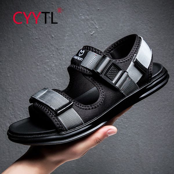 cyytl men's fashion beach shoes sandals slippers indoor & outdoor sports flip flops breathable couple casual shoes sandalias, Black
cyytl men's fashion beach shoes sandals slippers indoor & outdoor sports flip flops breathable couple casual shoes sandalias, Black