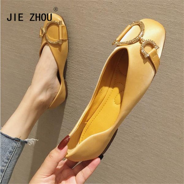 new 2020 fashion women flats square toe crystal buckle flat shoes woman soft leather shallow mouth ballet flats, Black
new 2020 fashion women flats square toe crystal buckle flat shoes woman soft leather shallow mouth ballet flats, Black