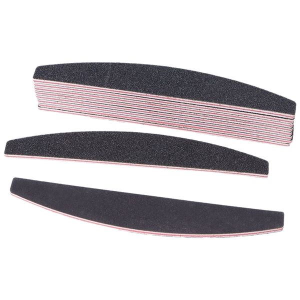 50pcs 100/180 grit nail art files double side comb curved shape nail files sanding half moon file for salon
50pcs 100/180 grit nail art files double side comb curved shape nail files sanding half moon file for salon