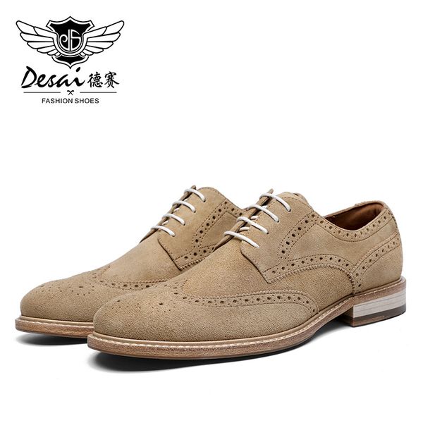 desai genuine derby men shoes cow suede leather autumn winter brogue casual men leather shoe male dress shoes, Black
desai genuine derby men shoes cow suede leather autumn winter brogue casual men leather shoe male dress shoes, Black