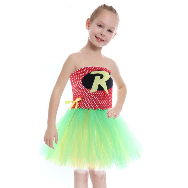 new beauty fantasia princess dress christmas party kids dress up girls rainbow sleeveless ceremonial dresses halloween, Red;yellow
new beauty fantasia princess dress christmas party kids dress up girls rainbow sleeveless ceremonial dresses halloween, Red;yellow