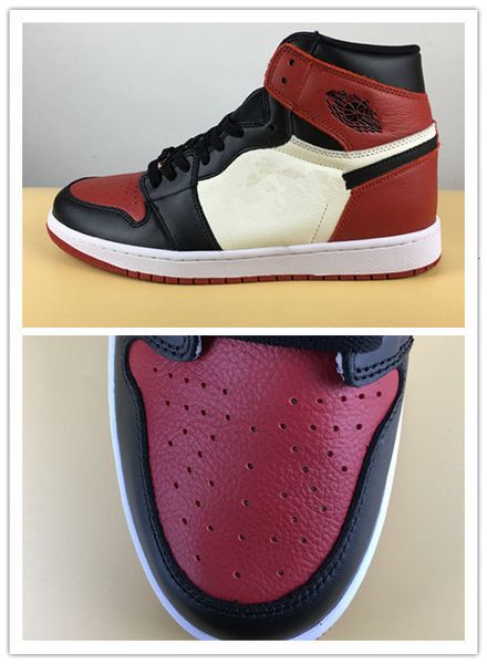 new true 1 high og bred toe black red men basketball shoes sports sneakers wholesale box size 8-13
new true 1 high og bred toe black red men basketball shoes sports sneakers wholesale box size 8-13