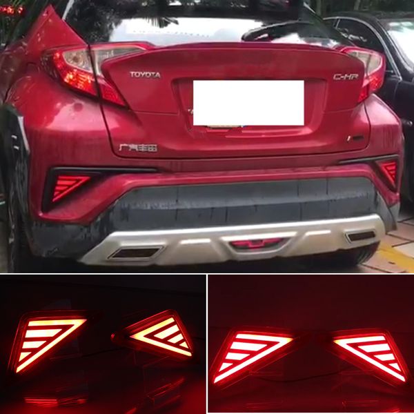 2pcs led reflector for toyota c-hr chr 2016 2017 2018 2019 2020 car rear fog lamp bumper light auto bulb brake light
2pcs led reflector for toyota c-hr chr 2016 2017 2018 2019 2020 car rear fog lamp bumper light auto bulb brake light