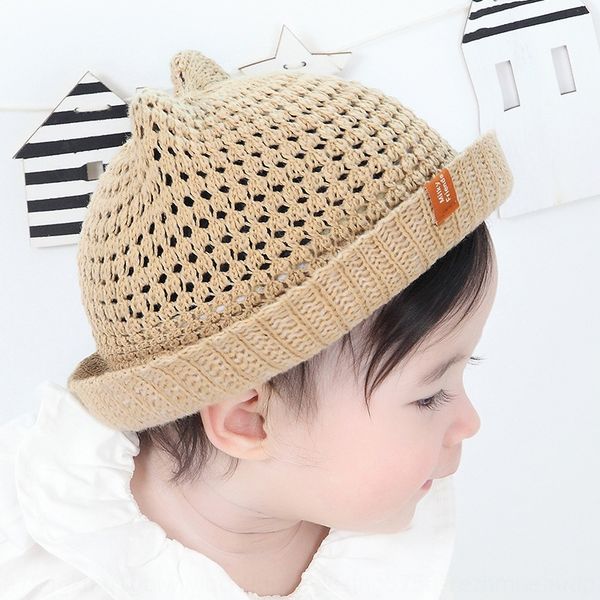 cat ear baby handmade fisherman knitted knitted foldable solid color basin hat children's hollow fisherman hat sunshade tide, Yellow
cat ear baby handmade fisherman knitted knitted foldable solid color basin hat children's hollow fisherman hat sunshade tide, Yellow