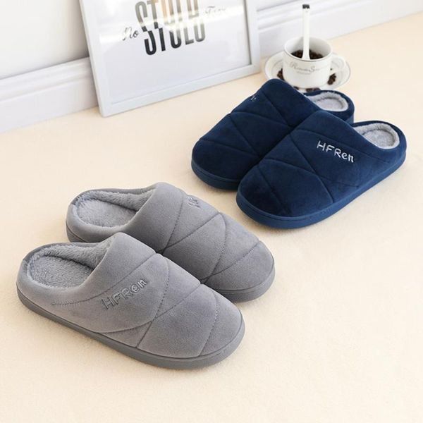 slippers men shoes warm home indoor cotton slippers soft men non slip floor shoes couple slides for bedroom pantoufles 9.25, Black
slippers men shoes warm home indoor cotton slippers soft men non slip floor shoes couple slides for bedroom pantoufles 9.25, Black