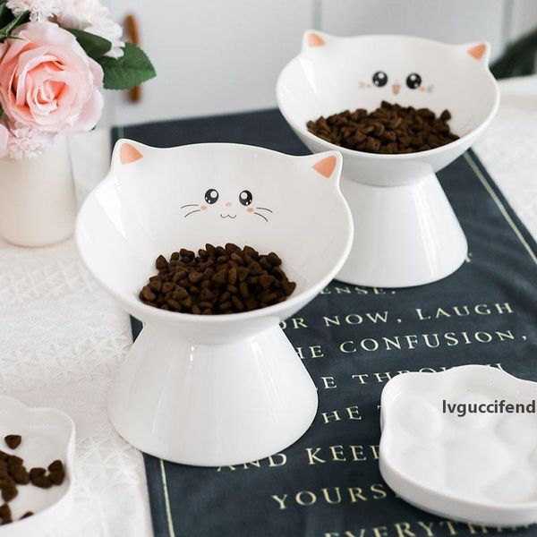 new pet cat ceramics bowl classical cervical health protective bowl high base water food feeder for puppy kitten pet feeding t200330
new pet cat ceramics bowl classical cervical health protective bowl high base water food feeder for puppy kitten pet feeding t200330