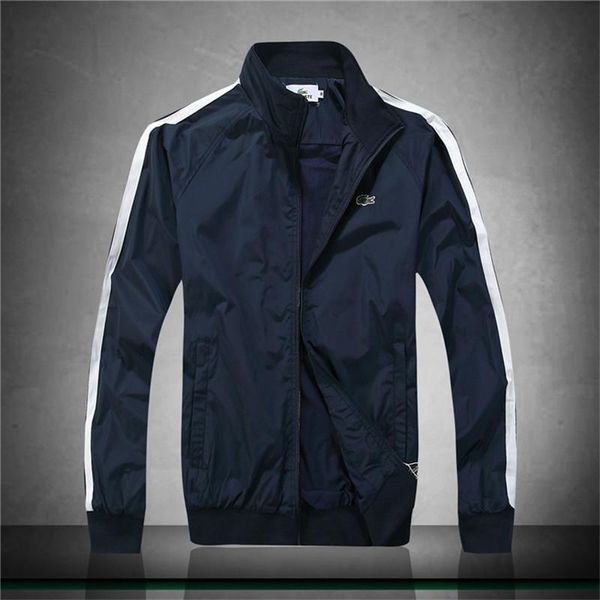 new spring and summer coat designer designed jacket men stand collar stripe men's jacket fashion casual black and blue, Black;brown
new spring and summer coat designer designed jacket men stand collar stripe men's jacket fashion casual black and blue, Black;brown