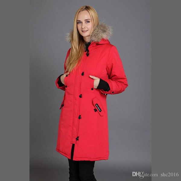 winter high-end brand canadian style ladies down jacket fashion slim fur collar decoration long thick padded down jacket windproof sizexs, Black
winter high-end brand canadian style ladies down jacket fashion slim fur collar decoration long thick padded down jacket windproof sizexs, Black