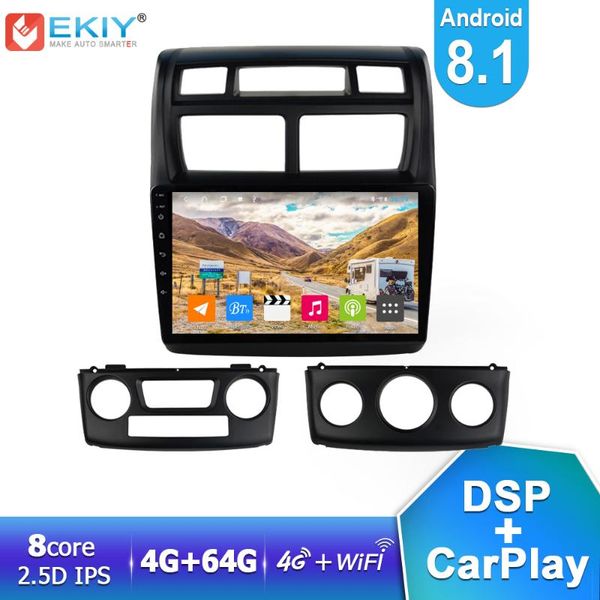 ekiy 9" 2.5d ips dsp android 8.1 car radio 4g+64g for kia sportage 2 2007-2013 stereo multimedia player gps navi wifi carplay hu car dv
ekiy 9" 2.5d ips dsp android 8.1 car radio 4g+64g for kia sportage 2 2007-2013 stereo multimedia player gps navi wifi carplay hu car dv