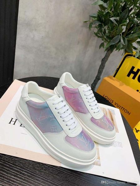 r luxury and leisure, fashion printed flat time out sneakers, comfortable platform shoes, size 35-45 (with original box),ss