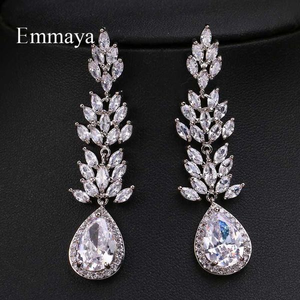 emmaya new three layers cubic zircon dangle earring women personality fashion jewelry charming gift for friends, Silver
emmaya new three layers cubic zircon dangle earring women personality fashion jewelry charming gift for friends, Silver