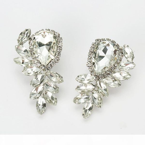 d 2017 new fashion accessories jewelry authentic water drop large droplets sparkling crystal earrings female women party #e261, Silver
d 2017 new fashion accessories jewelry authentic water drop large droplets sparkling crystal earrings female women party #e261, Silver