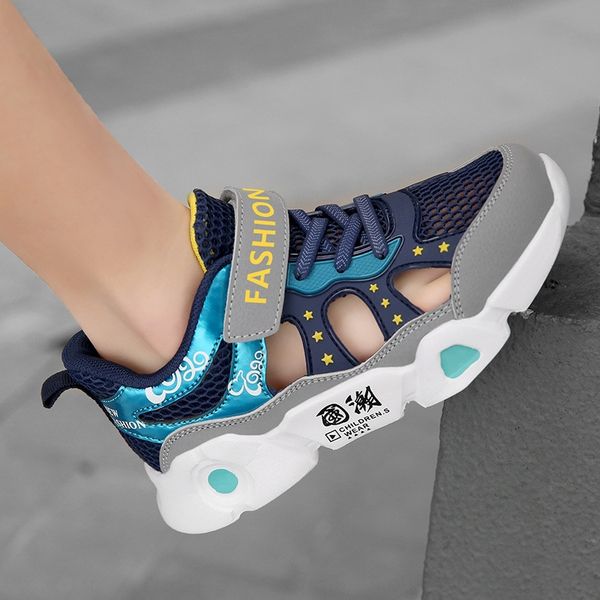 tpfl5 2020 boys' new summer mesh breathable boys' sports casual middle and older sneakers shoes children's shoes children, Black
tpfl5 2020 boys' new summer mesh breathable boys' sports casual middle and older sneakers shoes children's shoes children, Black