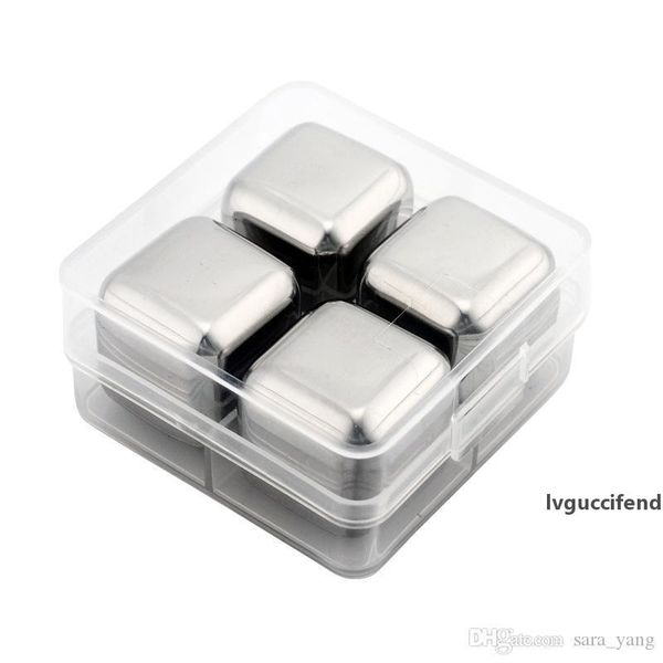 100set 4pcs/set whiskey wine beer stones stainless steel cooler stone ice rocks cube alcohol chiller stone lin2837
100set 4pcs/set whiskey wine beer stones stainless steel cooler stone ice rocks cube alcohol chiller stone lin2837