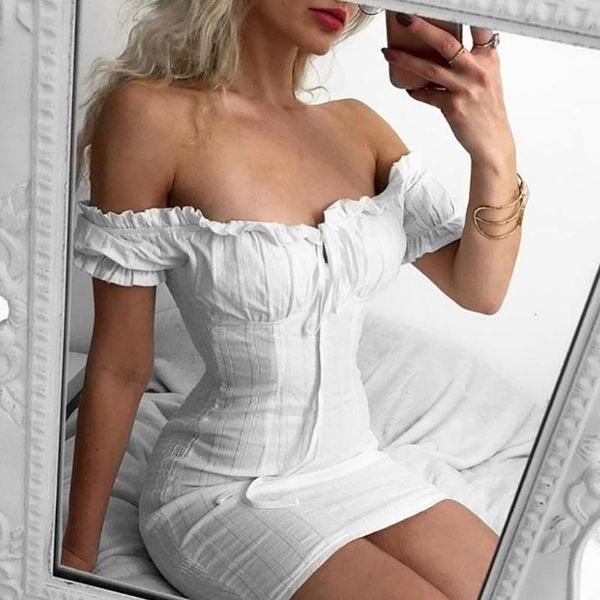 solid women dressladies ladies solid off shoulder lantern half sleeve mini dress vetements femme ete 2020 summer dress #yl10, Black;gray
solid women dressladies ladies solid off shoulder lantern half sleeve mini dress vetements femme ete 2020 summer dress #yl10, Black;gray
