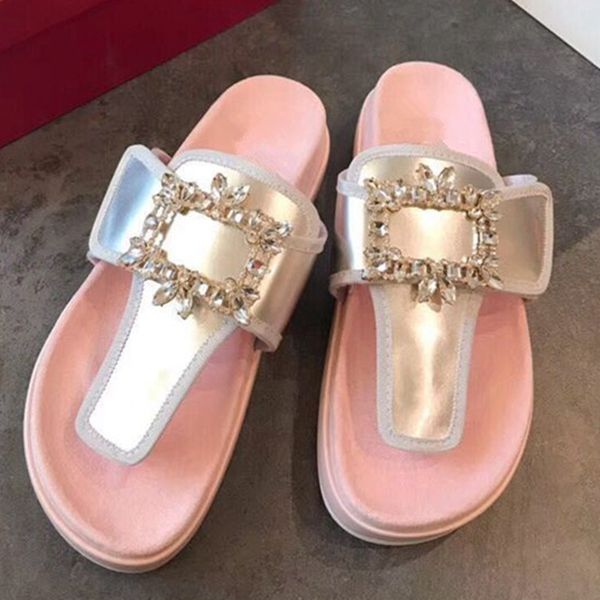 slippers women rhinestone square buckle zapatos de mujer clip finger thick bottom beach slippers outdoor sponge cake women shoes, Black
slippers women rhinestone square buckle zapatos de mujer clip finger thick bottom beach slippers outdoor sponge cake women shoes, Black