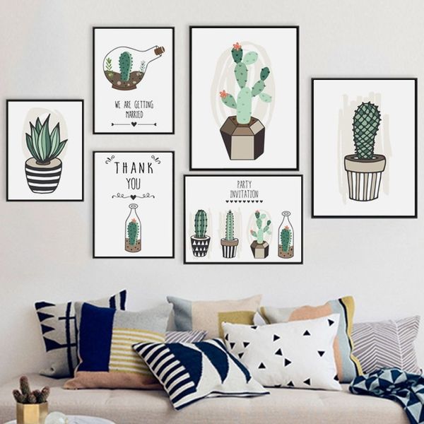 watercolor green plant cactus flower wall art canvas painting nordic posters and prints wall pictures for living room home decor
watercolor green plant cactus flower wall art canvas painting nordic posters and prints wall pictures for living room home decor