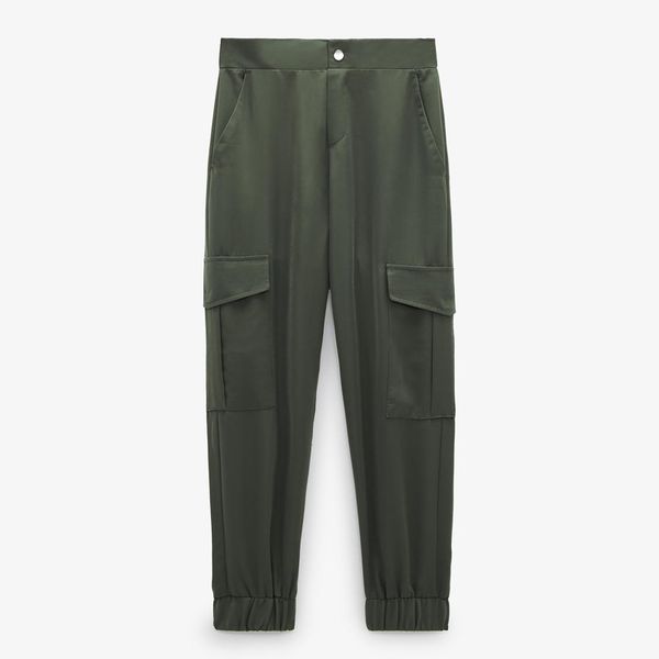 women's pants & capris elina safari style ankle banded women fashion loose solid trousers elegant pockets cargo female ladies gi, Black;white
women's pants & capris elina safari style ankle banded women fashion loose solid trousers elegant pockets cargo female ladies gi, Black;white