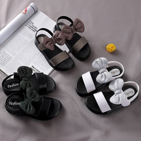 bowknot new girls' comfortable soft sole anti-skid shoes butterfly children's shoes korean princess toe-leaking children's sa, Black;red
bowknot new girls' comfortable soft sole anti-skid shoes butterfly children's shoes korean princess toe-leaking children's sa, Black;red