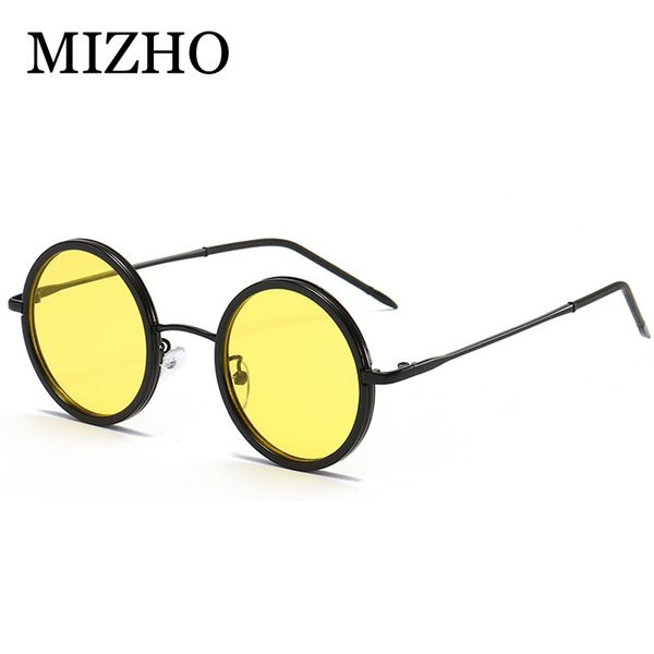 mizho 2020 vintage men sunglasses women retro punk style round metal frame blue lens sun glasses fashion eyewear hip hop, White;black
mizho 2020 vintage men sunglasses women retro punk style round metal frame blue lens sun glasses fashion eyewear hip hop, White;black