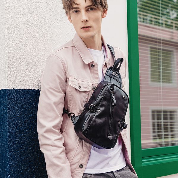 chest bag leather men brand bag casual multi-function 2020 new fashion men shoulder messenger chest leather
chest bag leather men brand bag casual multi-function 2020 new fashion men shoulder messenger chest leather