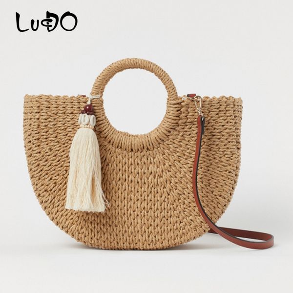 2020 новая кисточка rattan сумка летней мода повседневные круглые ручек толстой сплетенная хозяйственная сумка женщина соломенная сумка плет
2020 новая кисточка rattan сумка летней мода повседневные круглые ручек толстой сплетенная хозяйственная сумка женщина соломенная сумка плет