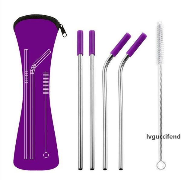 portable stainless steel straws silica gel head drinking straws suit creative reusable straws paint drinking straw kitchen tools lxl483
portable stainless steel straws silica gel head drinking straws suit creative reusable straws paint drinking straw kitchen tools lxl483