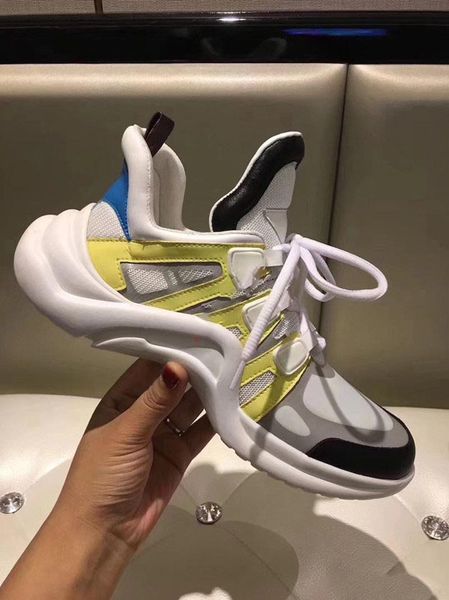 2020 new fashion luxury women's archlight sneaker men genuine men's' leather trainers tpu outsole casual shoes athletic shoes, Black
2020 new fashion luxury women's archlight sneaker men genuine men's' leather trainers tpu outsole casual shoes athletic shoes, Black