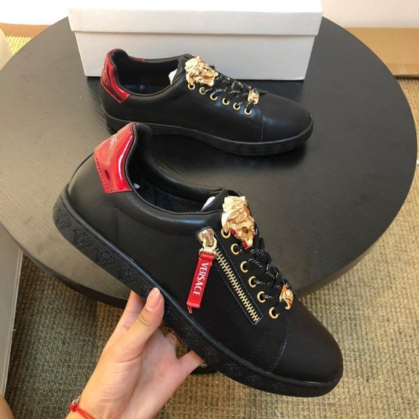 new10 luxury business men's casual shoes fashion wild sports shoes outdoor travel men's shoes original box packaging zapatos hombr, Black
new10 luxury business men's casual shoes fashion wild sports shoes outdoor travel men's shoes original box packaging zapatos hombr, Black