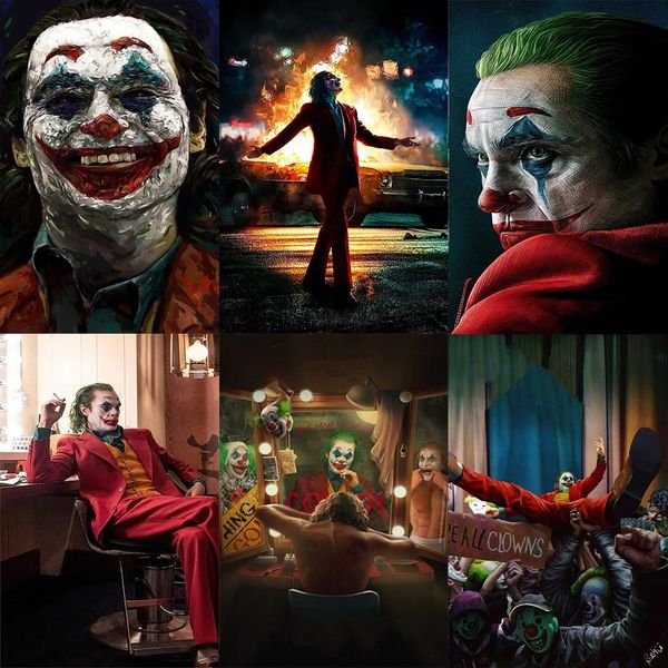 the movie joker poster joker portrait canvas painting posters and prints cuadros wall art for living room home decor (no frame)
the movie joker poster joker portrait canvas painting posters and prints cuadros wall art for living room home decor (no frame)