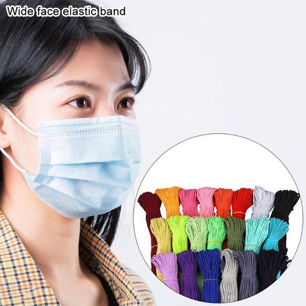 2mm 45/ colorful mask elastic band heavy stretch band cord mask ear hanging rope for sewing crafts diy cuff accessories, Black;white
2mm 45/ colorful mask elastic band heavy stretch band cord mask ear hanging rope for sewing crafts diy cuff accessories, Black;white