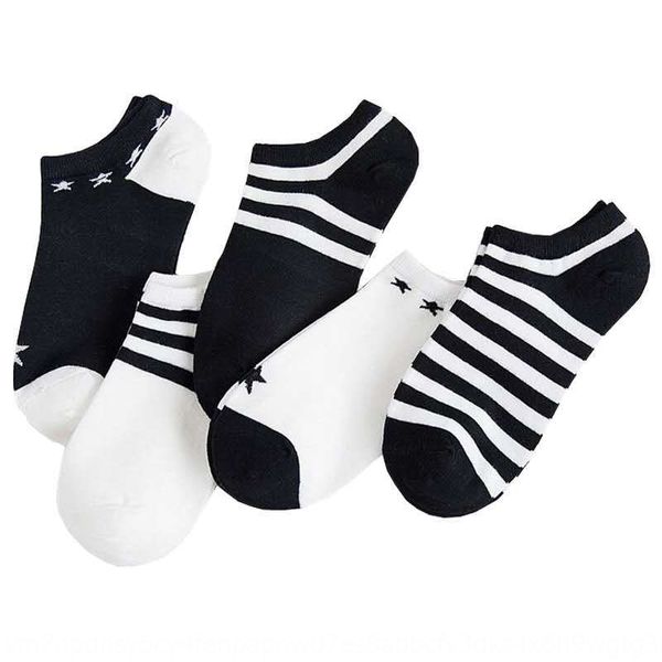 корейский стиль черный и белый простой полосатый звезда лодка star хлопка мужская лодка лето носки подарок носки студент, Black 
корейский стиль черный и белый простой полосатый звезда лодка star хлопка мужская лодка лето носки подарок носки студент, Black
